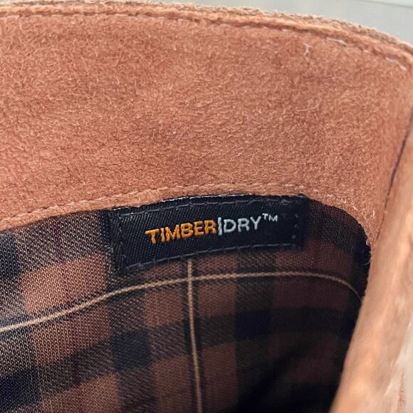 Timberland Earthkeepers Rudston Mid Waterproof Boot Pull On Buckle Size 8 Brown - Picture 11 of 16